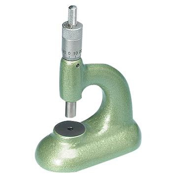Steineinpressapparat mit Mikrometerschraube HORIA PO 61-4, Spindelbohrung Ø 4.0 mm