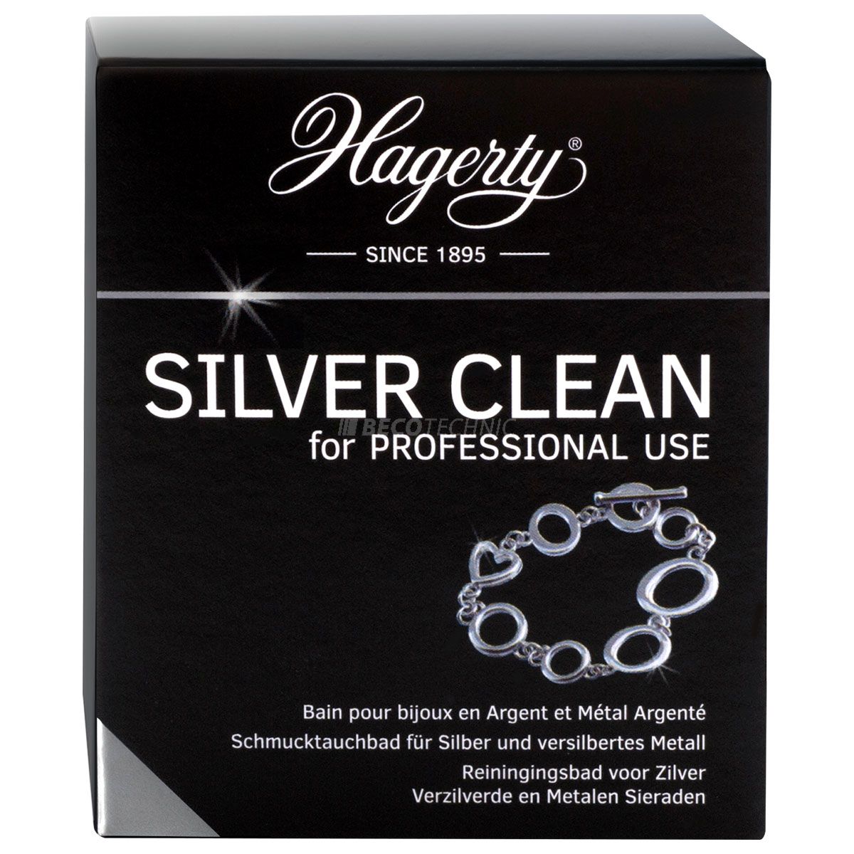 Hagerty Silver Clean Professional, Tauchbad für Silber, 170 ml